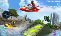 Air Jet Ski perahu balap 3D Screen Shot 3