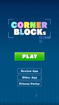 Corner Blocks シンプルな頭脳パズル Screen Shot 0