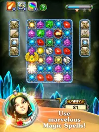 Jewellust Endless: match 3 Screen Shot 15