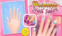 Princesa juegos de uñas Screen Shot 4