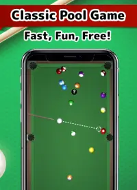 (JP ONLY) Billiards: 100% Free Game to Relax Screen Shot 1