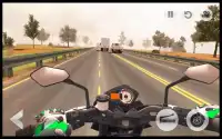 Motorcycle Road : Racing Rider Simulation Game 3D Screen Shot 1