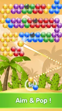 Bubble Shooter - Dragon Rescue Game Screen Shot 2