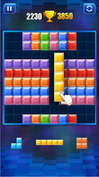ブロックパズル古典ゲーム (Block Puzzle) Screen Shot 1