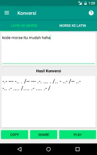 Morse Translator Screen Shot 7