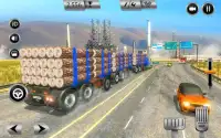 Big Truck Simulator 2018: Caminhoneiros dos EUA Screen Shot 1