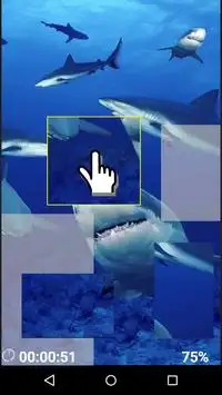 Грот с акулами логическая игра Screen Shot 2
