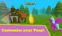 Running Pony 3D: Little Race Screen Shot 1