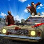 미친 좀비 자동차 전쟁의 3D