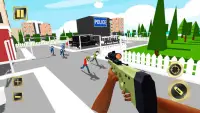 Permainan sniper pixel prajurit Royale Screen Shot 0