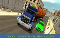 Oil Tanker Truck Transporter Driver: Cargo Sim 3D Screen Shot 7