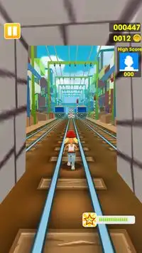 Subway Train Rush Surfers Screen Shot 0