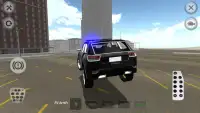 4WD SUV Police Car Driving Screen Shot 5