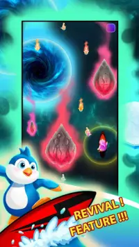 Dream Penguin: Free Surf Game Screen Shot 1