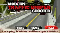 Modern Traffic Sniper Shooter Screen Shot 0