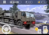 यूएस ऑफ रोड आर्मी ट्रक ड्राइविंग 2018: आर्मी गेम्स Screen Shot 3
