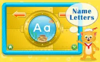 Learn Letters with Captain Cat Screen Shot 1