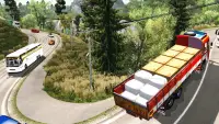 3d caminhão dirigindo jogos Screen Shot 4