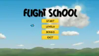 Bird Flying School - Obstacle Course Screen Shot 0