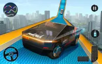 Ev Truck Stunt Race Car Games Screen Shot 13
