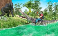 île perdue jungle adventure jeu de chasse Screen Shot 14