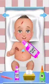 Newborn baby care games Screen Shot 5