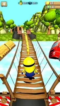 Banana Minion Adventure Rush 3D Screen Shot 1