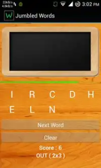 Jumbled Words Screen Shot 4