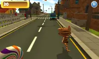 Talking running Casper Cat 3D Screen Shot 4