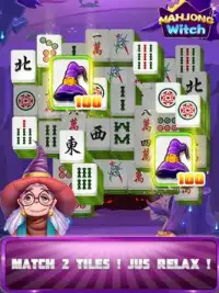 cartes de mahjong de sorcière Screen Shot 1