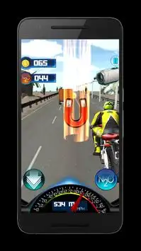 Traffic Top Rider Bike Game Screen Shot 1