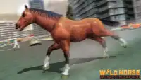 Kuda Liar Petualangan 3d: Animal Simulator Game Screen Shot 4