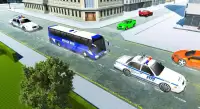 La policía la conducción del autobús Sim 2018 Screen Shot 6