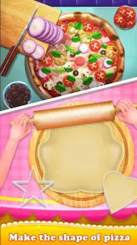 Пицца повар Еда Кухня Игры Screen Shot 5