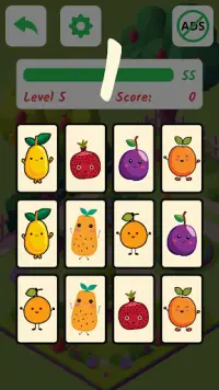 Kids Memory Game: Fruits Screen Shot 11