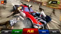 Zombie Car Smash Derby Screen Shot 4