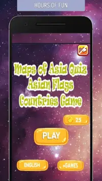 Maps of Asia Quiz 🌏 Asian Flags Countries Game Screen Shot 0