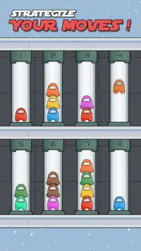 Impostor Sort Puzzle 2: Sort It 2D Screen Shot 1