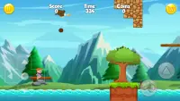 Super World Run - Mushroom Kingdom Adventure Screen Shot 2