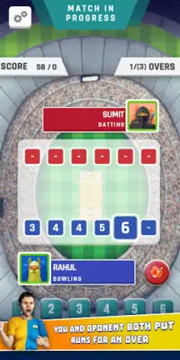 Paper Cricket Game: Idle Online Board Games Screen Shot 0