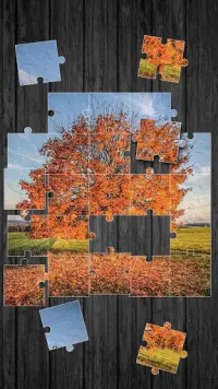 Autumn Puzzle Game Screen Shot 1