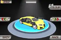 Louco Car Racing 3D Jogo Screen Shot 2