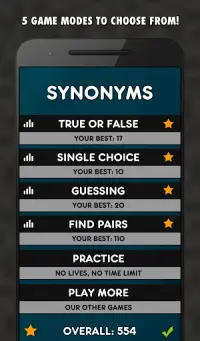 Synonyms - Game Screen Shot 1