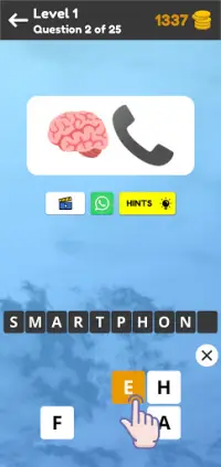 Quiz: Emoji Game, Guess The Emoji Puzzle Screen Shot 1