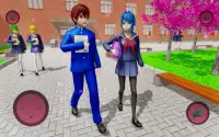 Anime High School Girl Yandere Gangster Games 2021 Screen Shot 4