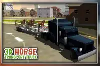 Cavalo Transporte Truck Sim 3D Screen Shot 2