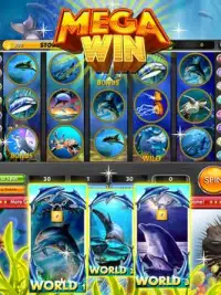 Dolphin Gold Slot Machines Screen Shot 2