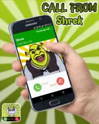 Fake Call From Shrek - Prank Call Screen Shot 0