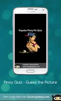 Popular Pinoy Pic Quiz Screen Shot 0