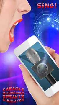 Karaoke Microphone Speaker Sim Screen Shot 2